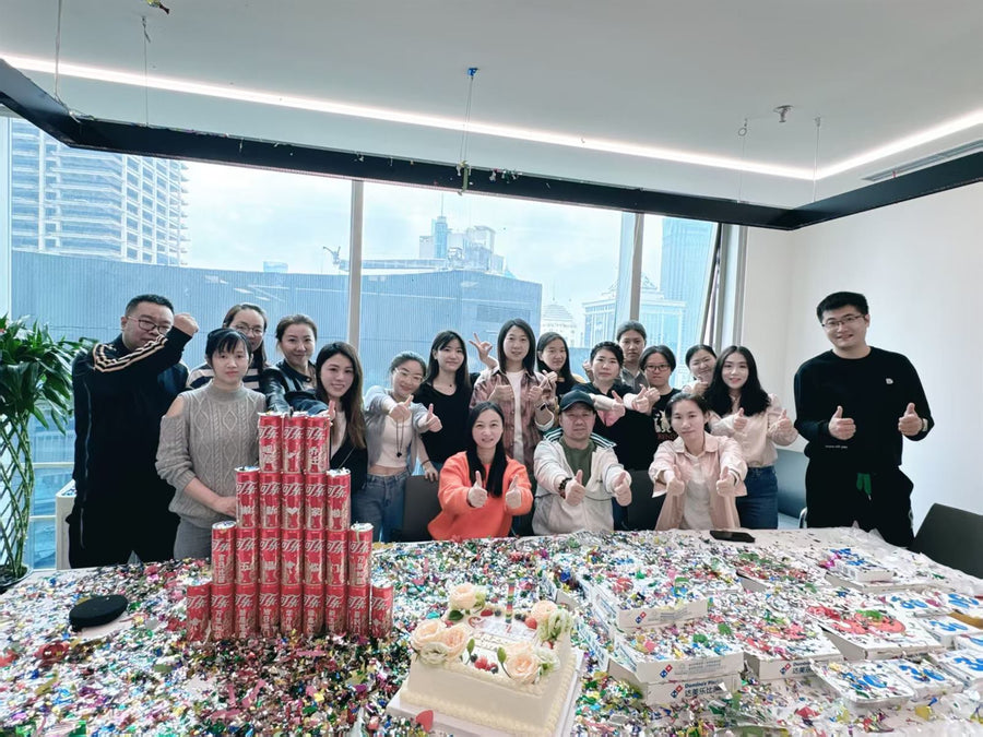 The FamilyAid team in Shanghai